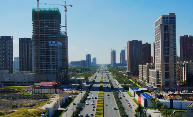 彩宇大街南延长线道路工程